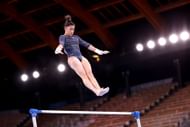 Suni Lee at the Tokyo Olympics